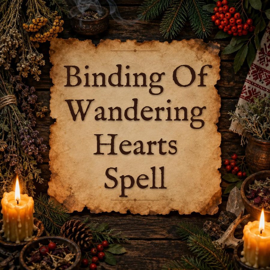 Binding Of Wandering Hearts Spell, Love Commitment Ritual | Relationship Stability Casting, Loyalty & Devotion Working