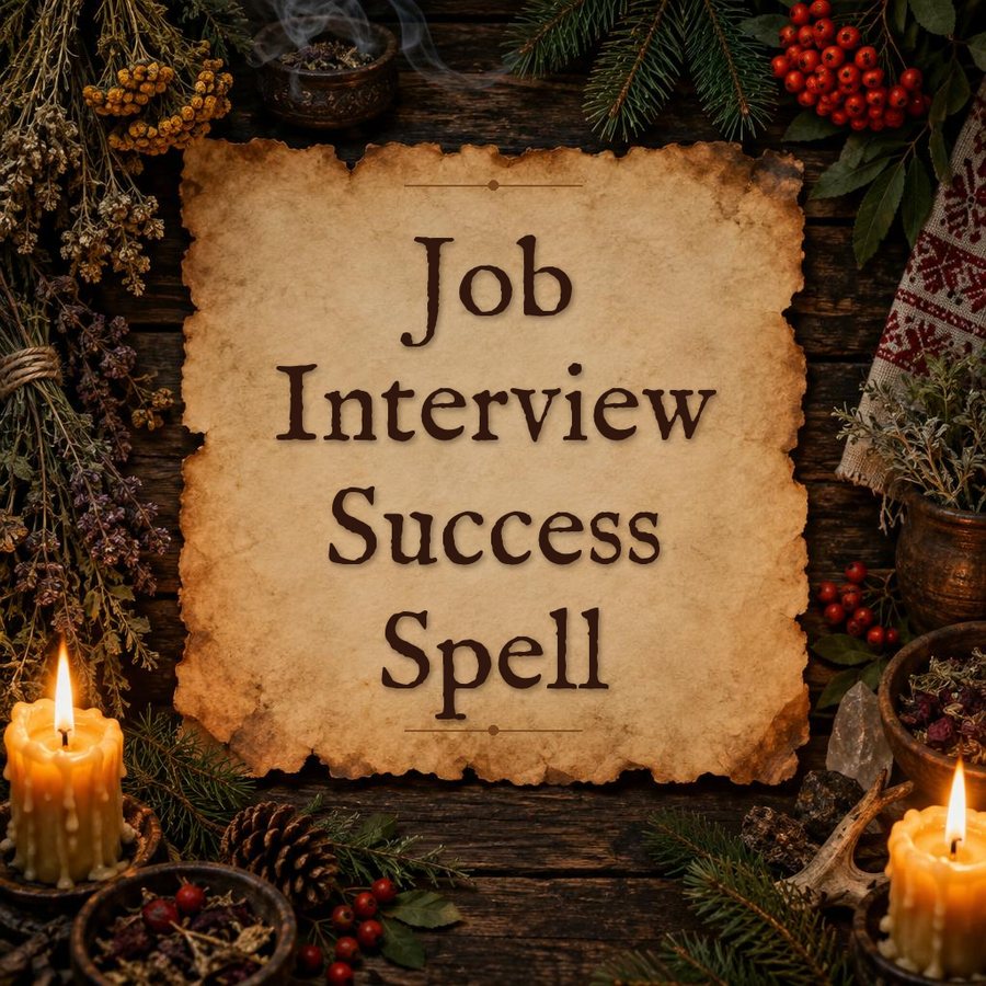 Job Interview Success Spell | Get The Job Ritual
