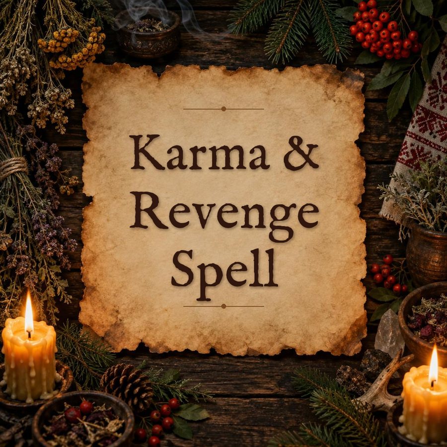 Karma & Revenge spell – Hex, Payback | Curse reversal spell for stubborn target - Karmic Justice and Energy Reversal, Return Negativity fast