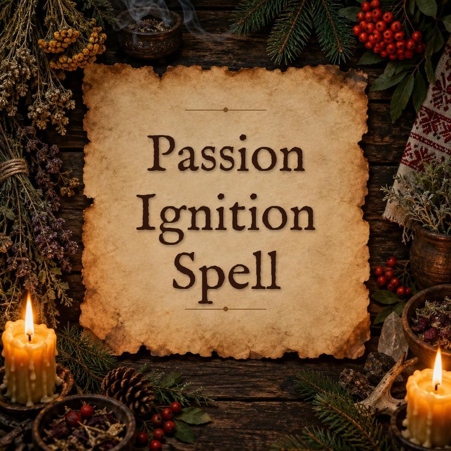 Passion Ignition Spell, Rekindle The Spark Ritual | Romantic Fire Casting, Relationship Passion Working, Love Chemistry Spell, Desire