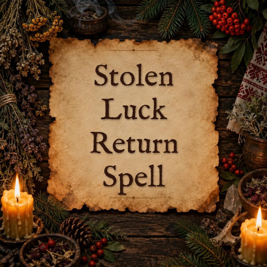 Stolen Luck Return Spell, Fortune Restoration Ritual | Good Fortune Recovery Casting, Prosperity Renewal Working, Opportunity Return Spell